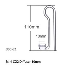 수족관 CO2 레귤레이터 식물 탱크용 VIV ADA 품질 시스템 디퓨저 버블 카운, 1개