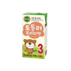 베지밀 토들러 프리미엄 3단계 아기두유 190ml, 콩 원액, 16개