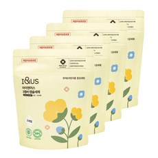 아이앤어스 유아용 3챔버 캡슐세제 25개입, 4개