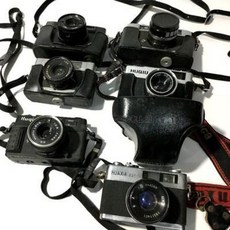 옛날 카메라 빈티지 감성 골동품 필름 올드카메라 올드필름카메라 컬렉션 추억의 옆축