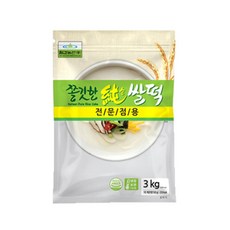 칠갑농산 쫄깃한 순쌀떡 (수입산) 3kg 4개