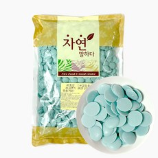 beryls 버릴스 이데아 컴파운드 코인 코팅 초콜릿 1kg, 민트, 1개