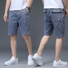 남자게스청반바지