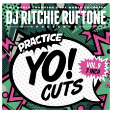 [7인치 배틀 바이닐] Practice Yo! Cuts Vol.9 (transparent green 7") - 배틀바이닐