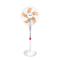 16인치 초강력 타워형 선풍기 배터리 12v 시거잭 DC 저전압 가정용, 배전 클램프, 1개