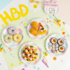  [까까묵자] 생일파티 세트 강아지 수제간식, 없음 