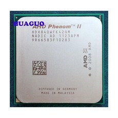 AMD Phenom II X4 840 3.2GHz 2MB 캐시 쿼드 코어 CPU 프로세서 HDX840WFK42GM 소켓 AM3