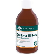Genestra Brands Cod Liver Oil Forte | Vitamin + Essential Fatty Acid Supplement | 10.1 fl. oz. null, 1, 상세내용 참조, 기타