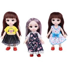 # N A 3 個 112 ド ル 14 節 bjdd ル 服 付 き 女 の 子 人形 人形 DIY き せ か え 人形 約 16cm, One Color_One Size, One Color, 상세 설명 참조0
