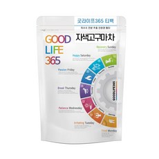 굿라이프365 친환경 티백망 자색 고구마차 삼각티백