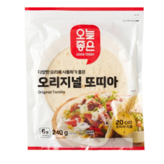 오늘좋은 오리지널 또띠아 (240G), 240g, 3개