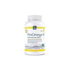 Nordic Naturals 프로오메가 650 EPA /450 DHA 1000mg 레몬 소프트 젤, 120정, 1개