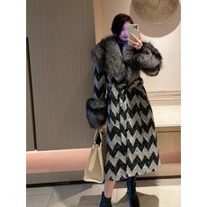 여우털커프스천연