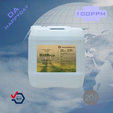 이산화염소수 과수원 농장 헬스장 식당 항균소독 살균스프레이 소독제 살균제 만나오투 5L 20L