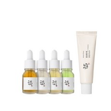 조선미녀 Hanbang Serum Discovery Kit 4x10 ml + 조선미녀 맑은쌀선크림 Beauty of Joseon Relief Sun, 1개, 30ml