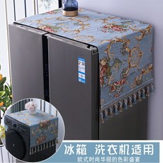 김치냉장고 커버 덮개 빈티지 린넨 세탁기 덮개 오염방지, 옵션11 33x100cm(전자레인지 사용)