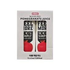 DIMES 착즙석류 주스, 2개, 1L