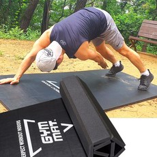 바디엑스 짐매트 GYM MAT 홈트매트 캠핑매트 헬스매트 운동매트, 블랙