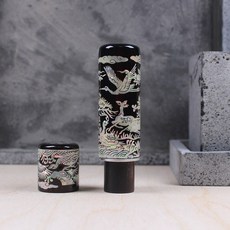 원목자개도장아기탯줄