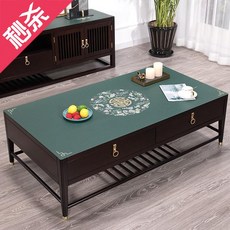 중국식 차탁 엠보가죽 기름방지 논슬립 미끄럼방지 테이블보 6206 차이나 직사각형 덥는천 탁상용