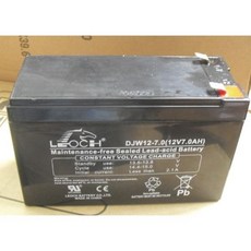 12V7AH 공장 직접 판매 LEOCH Lishi DJW12-7.0 액세스 제어 전원 공급 장치 UPS 배터리 DJW12V7.0AH