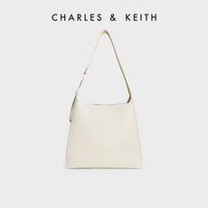 찰스앤키스 CHARLES＆KEITH CK2-40270966-1 대용량 자모토트백(다크태그린과화이트)