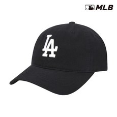 MLB 모자 N-COVER 빅로고 볼캡 CP66 LA다저스 블랙