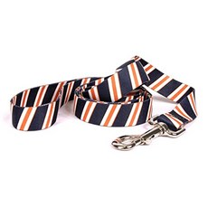 Standard Leads Team Spirit-Triple Stripe Co (3／8" x 60" (5 ft.) Team Spirit Navy Orange & White), 본상품