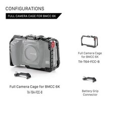 TILTA TA-T64-FCC-B 풀 카메라 케이지 확장 키트 BMCC 6K 보호 금속 프레임용 신제품