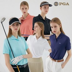 NS홈쇼핑 PGA 여성 썸머 카라티셔츠 5종[34246180]