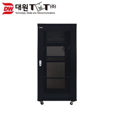 대원 국제규격 서버랙 H1200xD1000xW600 25U 허브 패치판넬 광분배함 CCTV장비 S1200, 타공문 서버랙 DW-ST1200