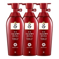 려 함빛 극손상케어 컨디셔너 500ml, 3입