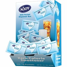 N'Joy 엔조이 제로 칼로리 스위트너 블루 아스파탐 패킷 400개입, 1팩