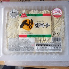 신갈산 치자 생칼국수 냉동 1.8kg, 8개
