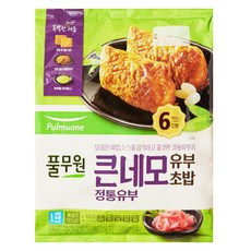 풀무원 큰네모 유부초밥 592.5g 6인분 food