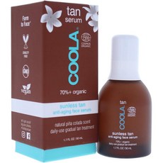 COOLA 자연주의 Sunless Self Tanner 페이스세럼 50ml, 5개