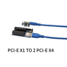 [해외] PCIE 카드에 추가 PCI EXPRESS USB 3.0 어댑터 RAISER EXTENDER PCIE 라이저 라이저 USB3.0 SATA X1듀얼 X4 슬롯 확장 카드, 빨간