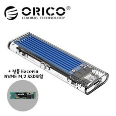 오리코본사 TCM2M-C3 NVMe M.2케이스+SSD 250GB 포함, 1
