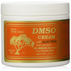  DMSO Cream 알로에 베라 함유 모이스처라이저 크림 로즈향 118ml 