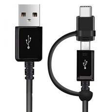 Works for Iris Atom 3 맨투맨 Dual MicroUSB + USB-C Switch Cable Compatible with Lava Provides All Aro - atom3