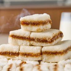 농가살리기 HACCP 인증 포슬포슬 고소한 우유설기 2종, 25개, 45g, 우유 꿀설기