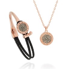 스와로브스키목걸이팔찌세트