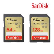 니콘 Z8 카메라 SD메모리카드 64 128GB 4K 샌디스크 정품, 선택하세요, SD카드_ext_64GB, 1개