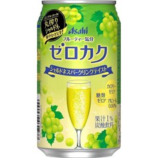 Asahi 아사히 논알콜 칼로리제로 샤르도네스 스파클링 청량음료 350ml 24팩, 1개