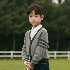 닥스키즈아이코닉가디건