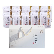 청춘누룽지 선물세트 1호 (현미 5봉 + 찹쌀 5봉), 10개입,