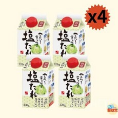  일본 창미 소미 시오 다래 타래 이자카야 양배추 간장 소스 320g 4개 
