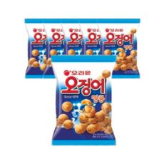 오리온 오징어 땅콩, 180g, 6개
