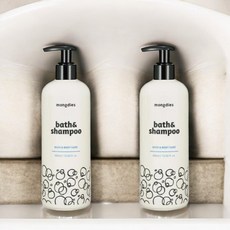 몽디에스 바스앤드샴푸 바디워시 샴푸 400ml, 2개