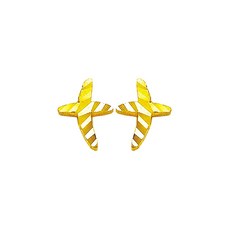 24k순금십자가귀걸이